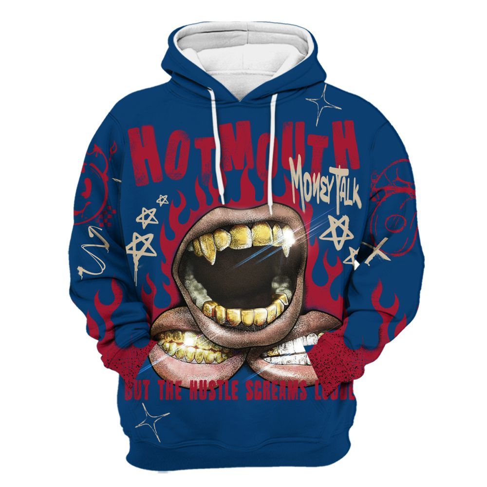 Hoodie To Match Rare Air 4s - Mouth Burning Street Style All Over Print