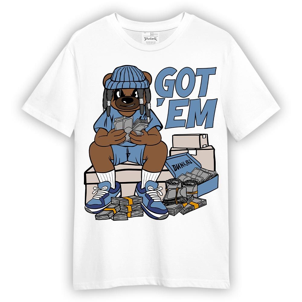 Shirt To Match High OG First In Flight 1s - Bagged It Bear Shirt Unisex