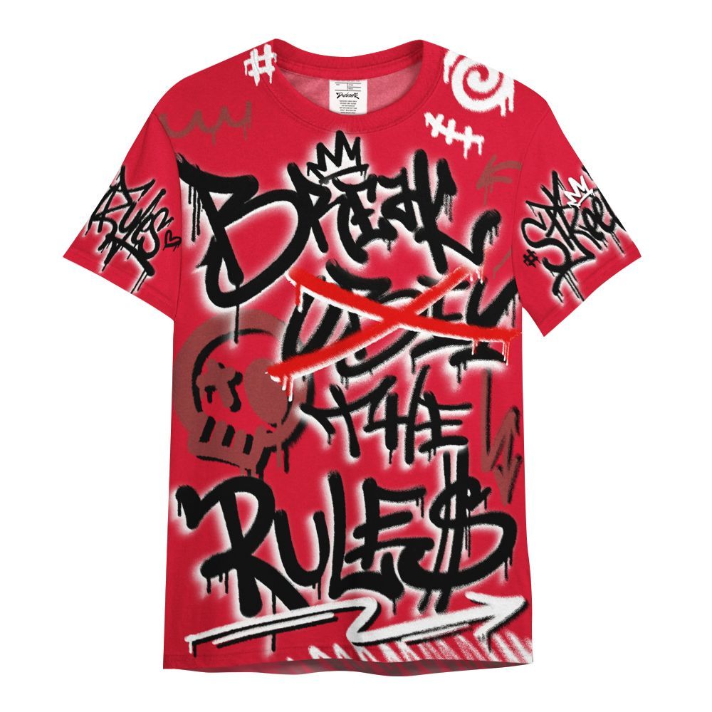 Shirt To Match Air Max Sunder Gore Tex Fire Red - Break Rules Streetwear All Over Print
