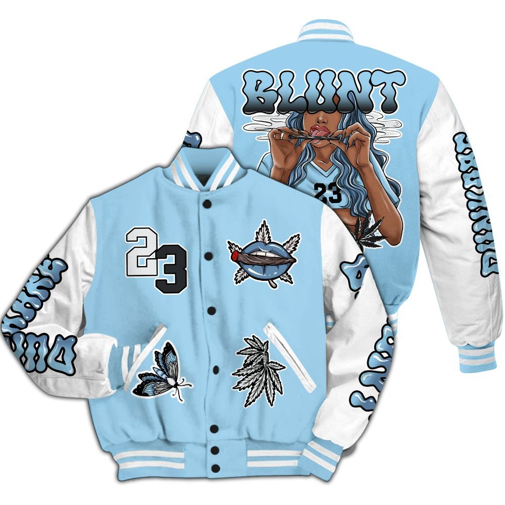 Varsity Jacket To Match Legend Blue 11s - Bluntz Unique All Over Print