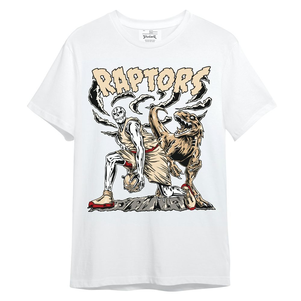 Shirt To Match Dunk Low Strawberry Waffle - Raptors Skeleton Unisex Shirt