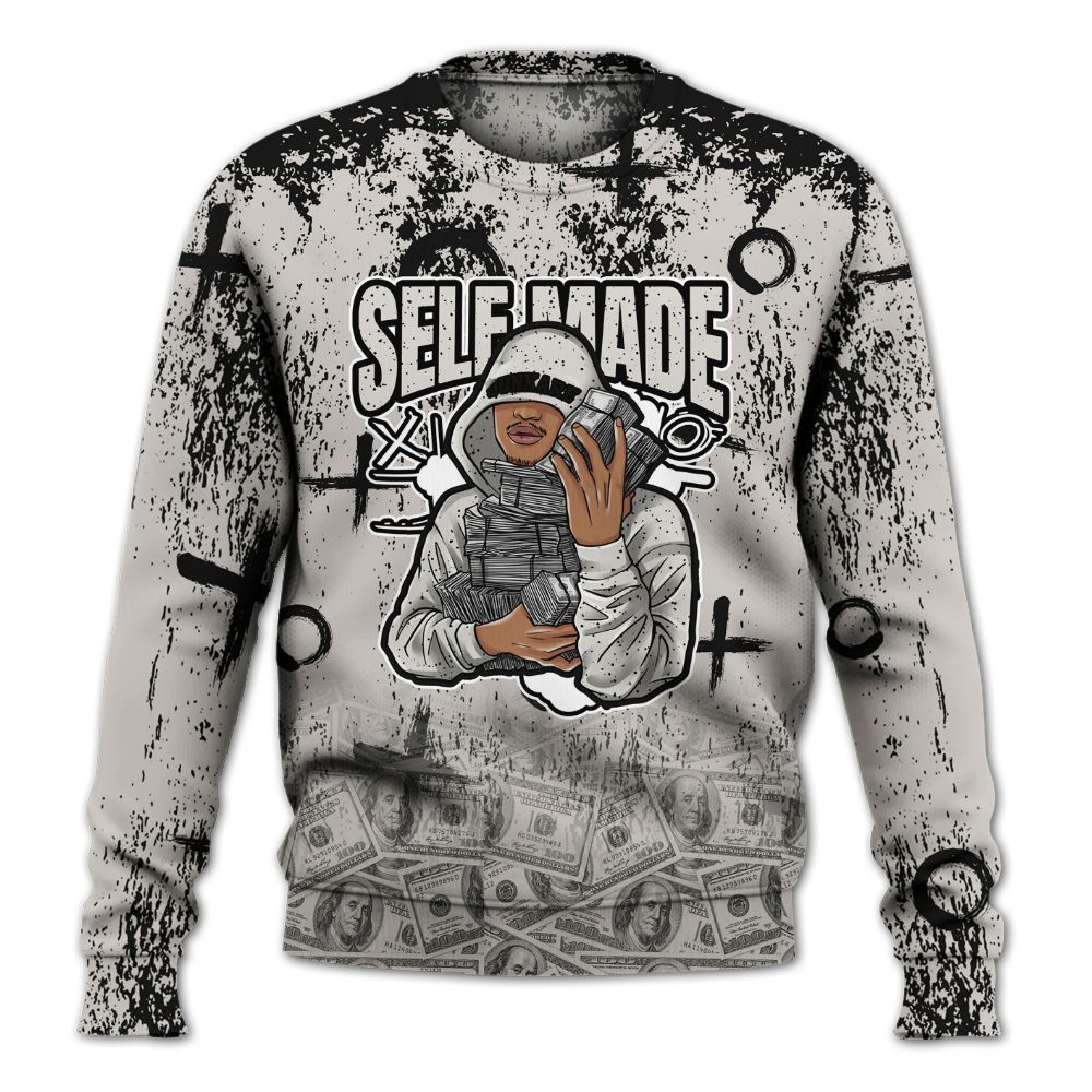 Sweatshirt To Match The Classic 40s - Selfmade Unique Grunge All Over Print