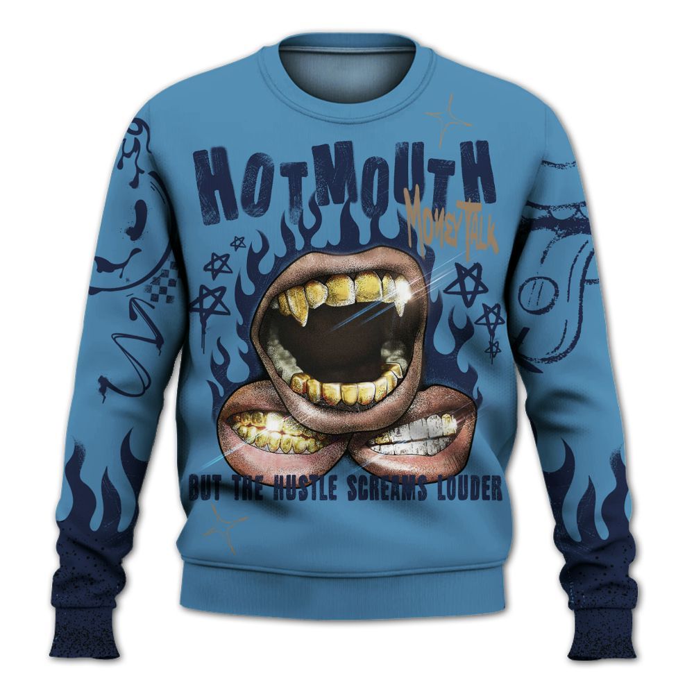 Sweatshirt To Match Air Force 1 Stash - Mouth Burning Street Style All Over Print