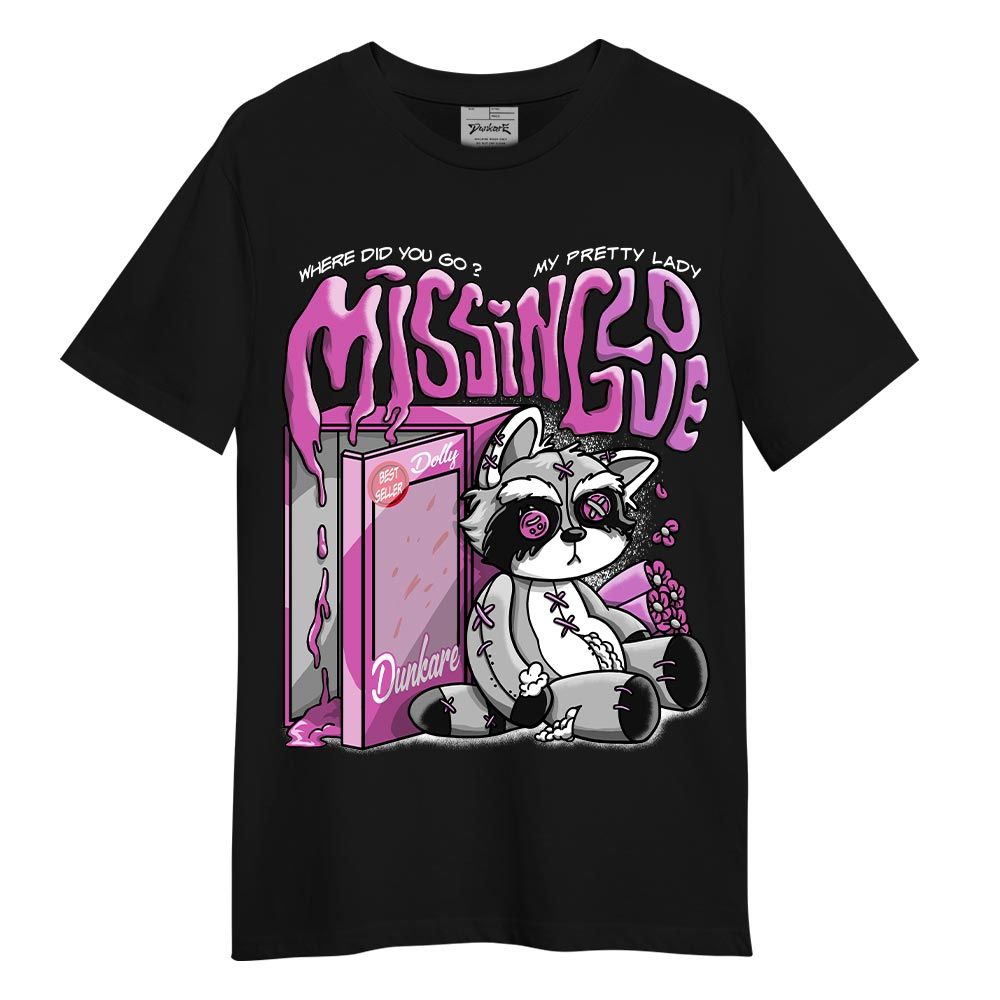 Shirt To Match Shirt Missing Love Raccoon, Hyper Violet 4s, To Match Sneaker Hyper Violet 4s DNY