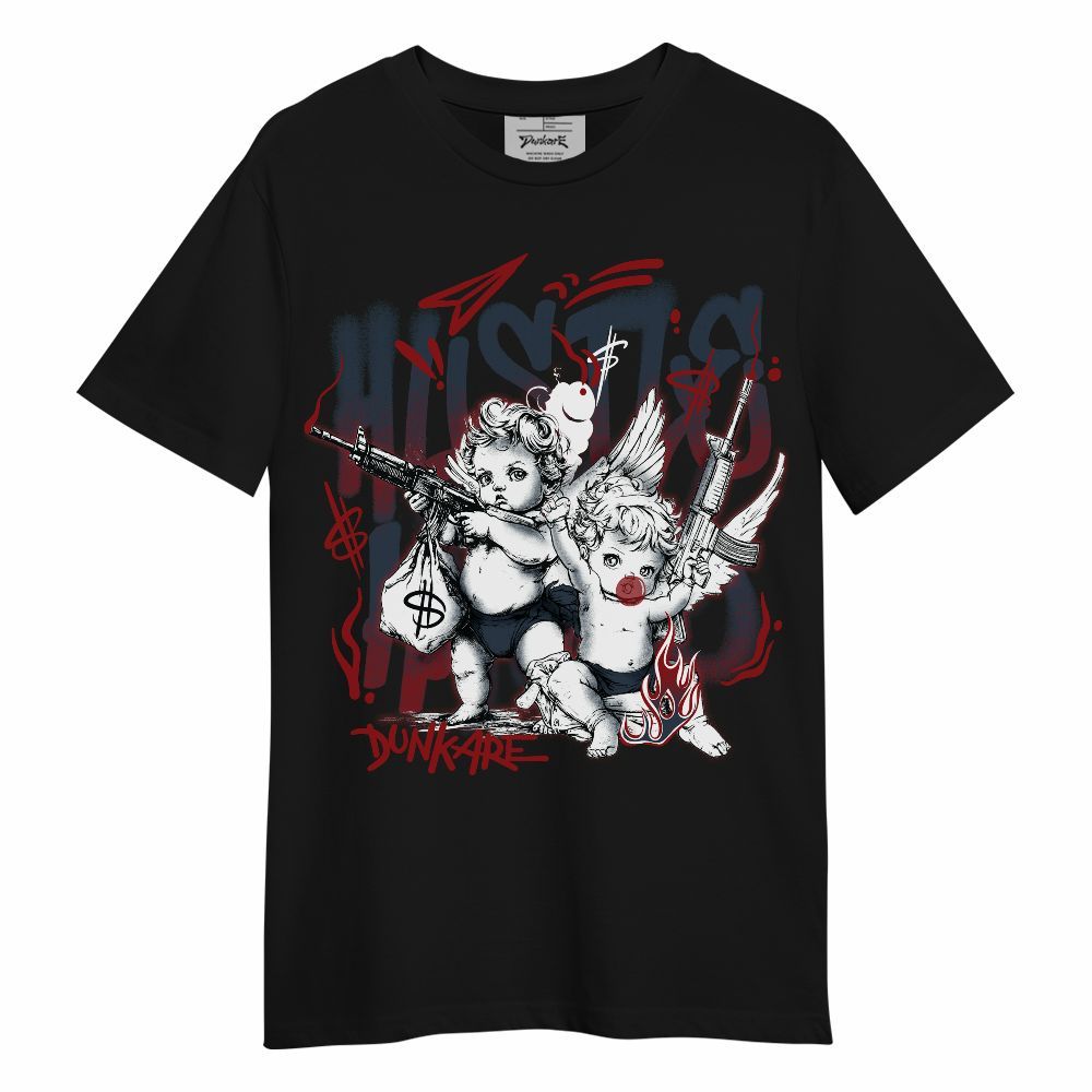 Shirt To Match Retro Olympic 6s - Hustle Hard Angel Unisex Shirt