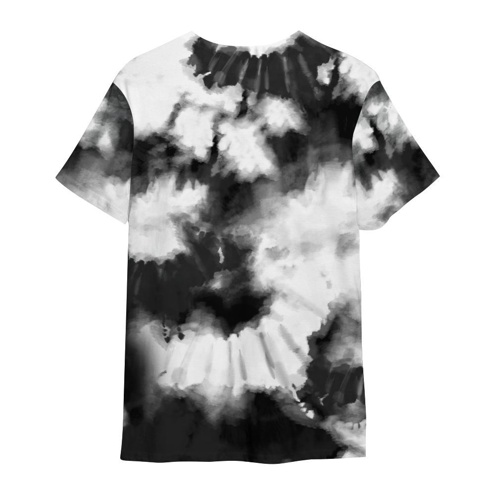 Shirt To Match Black Cat 3s - Tie Dye FK Around Find Out All Over Print