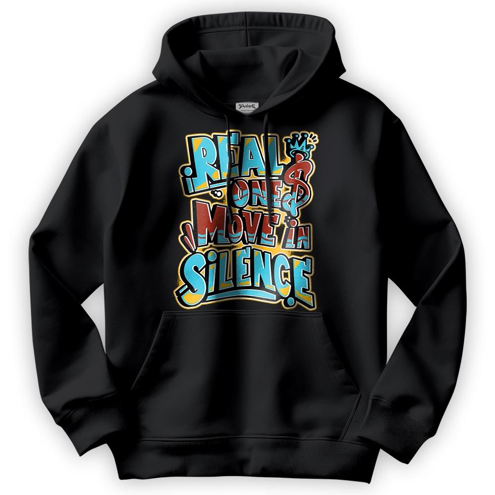 Sweatshirt To Match SB Dunk Di'Orr Greenwood Hoodie - Ones Move In Silence Graphic Hoodie Unisex