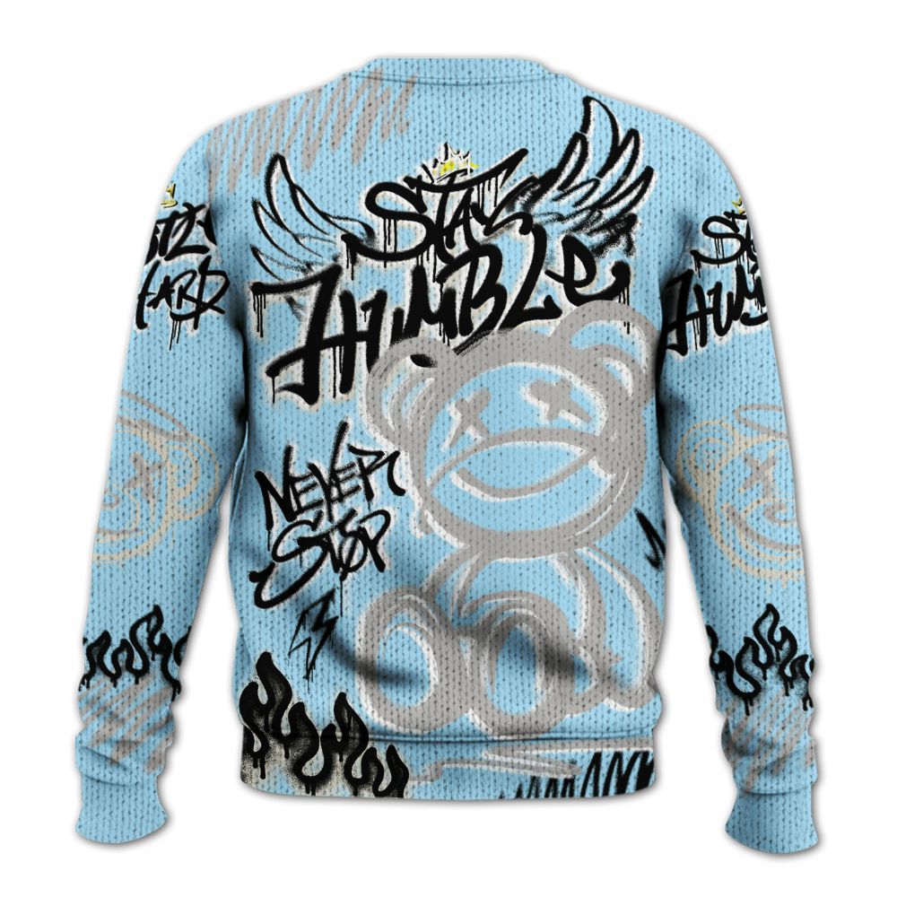 Knitted Sweater To Match Retro SoleFly 13s - Humble Drip Streetwear Graffity