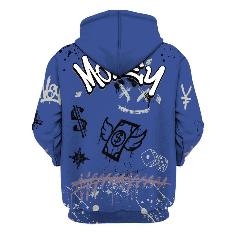 Hoodie To Match Low OG Voodoo Alternate 1s - Everybody Paid In Full Crayon All Over Print