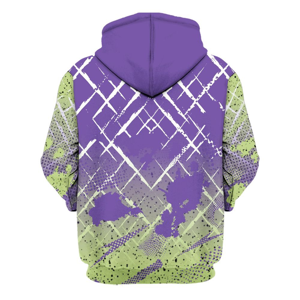 Hoodie To Match Canyon Purple 4s - Halftone Stand Business Dripping All Over Print