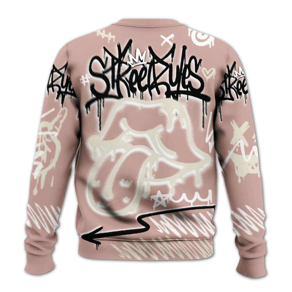 Sweatshirt To Match Air Force Low 1 Arctic Orange - Break Rules Streetwear All Over Print