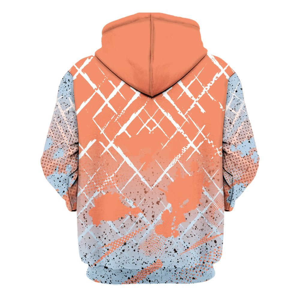 Hoodie To Match DJ Khaled Crimson Bliss 5s - Halftone Stand Business Dripping All Over Print