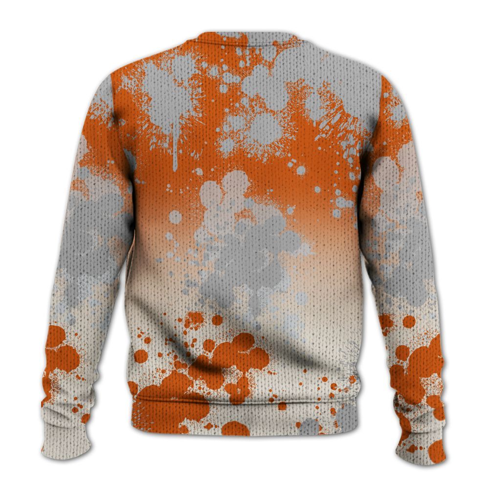Knitted Sweater To Match SE Craft 5s - God Blessed Ink Drip