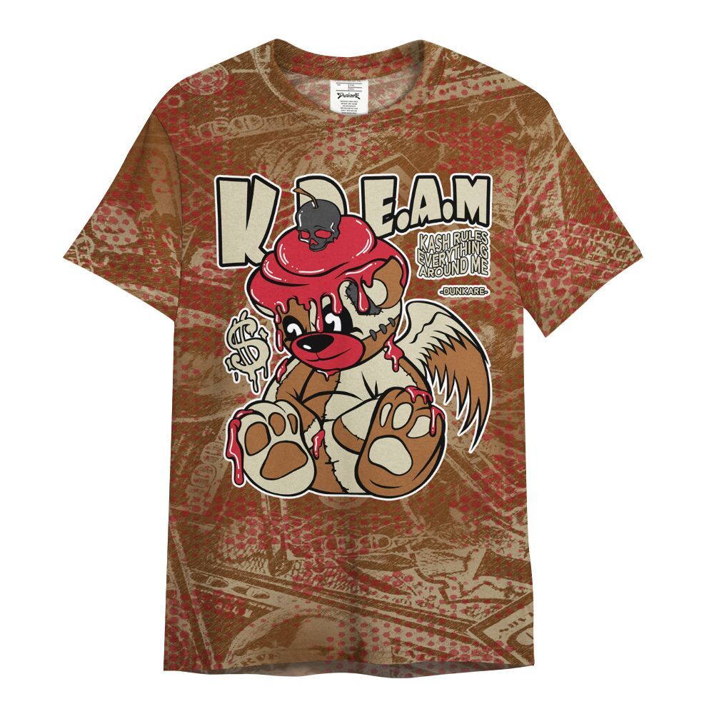 Shirt To Match Archaeo Brown 5s - Loot Bear All Over Print