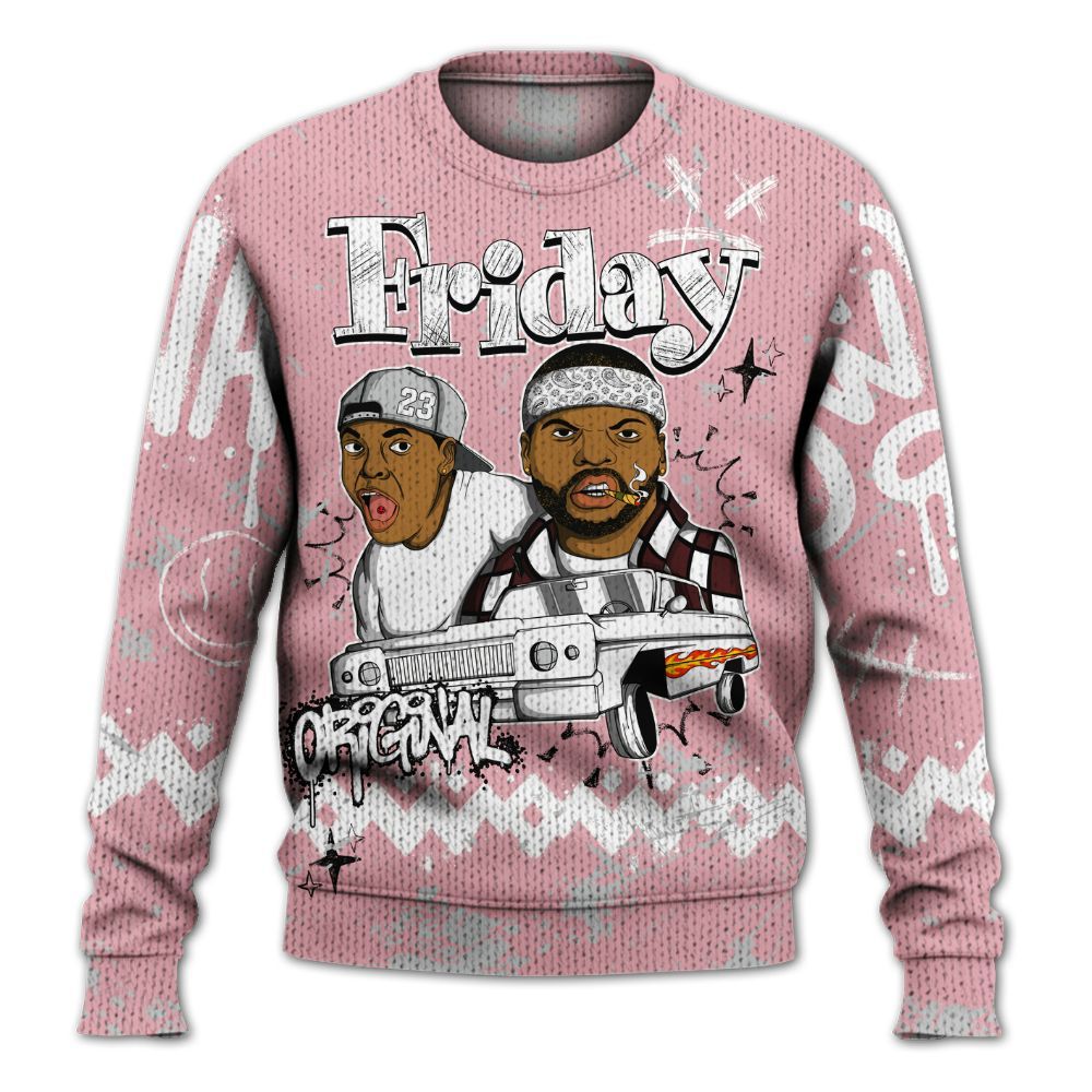 Knitted Sweater To Match Air Max 90 Neapolitan 2025 - Friday Sneaker Crayon