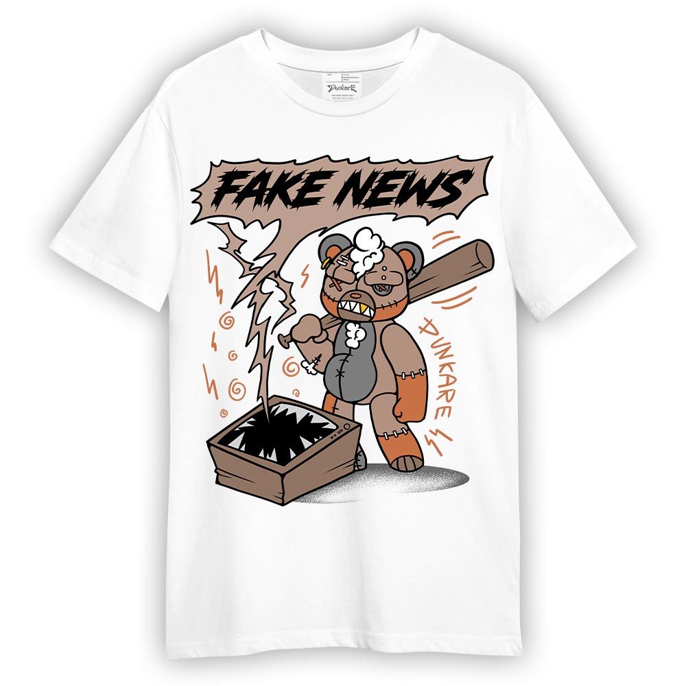 Shirt To Match OG Latte 1s T-- False News Hugz T-Shirt Unisex