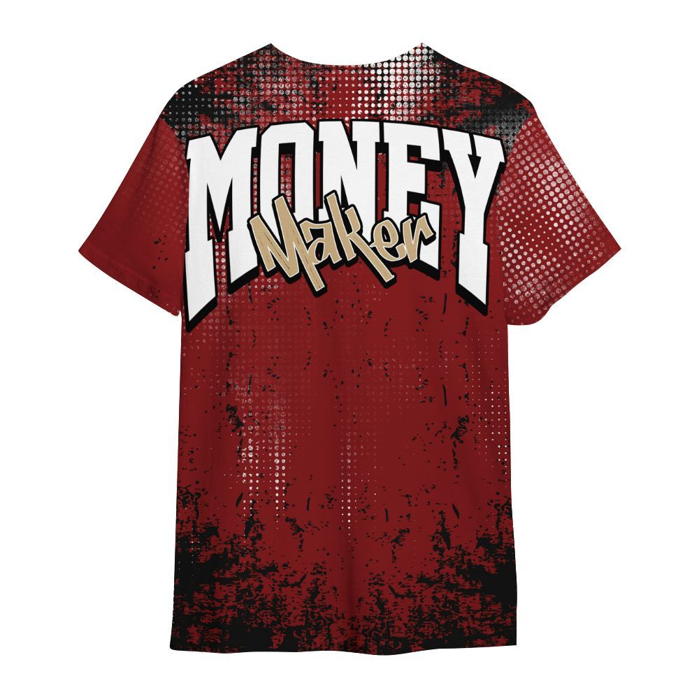Shirt To Match Bin 23 3s - Move In Silence Money Street Retro All Over Print