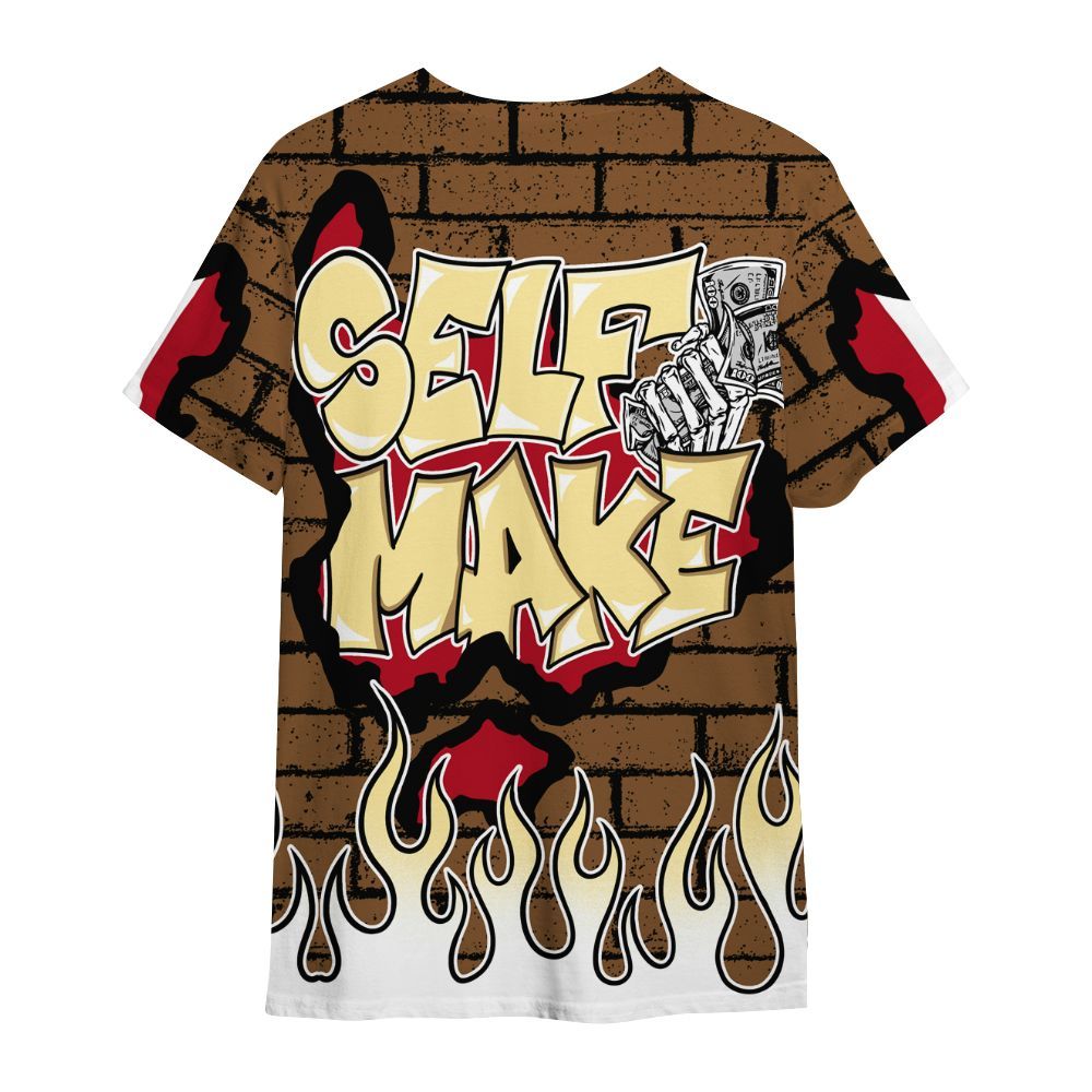 Shirt To Match Air Max 90 Escape - Self Make Skeleton Crashed All Over Print