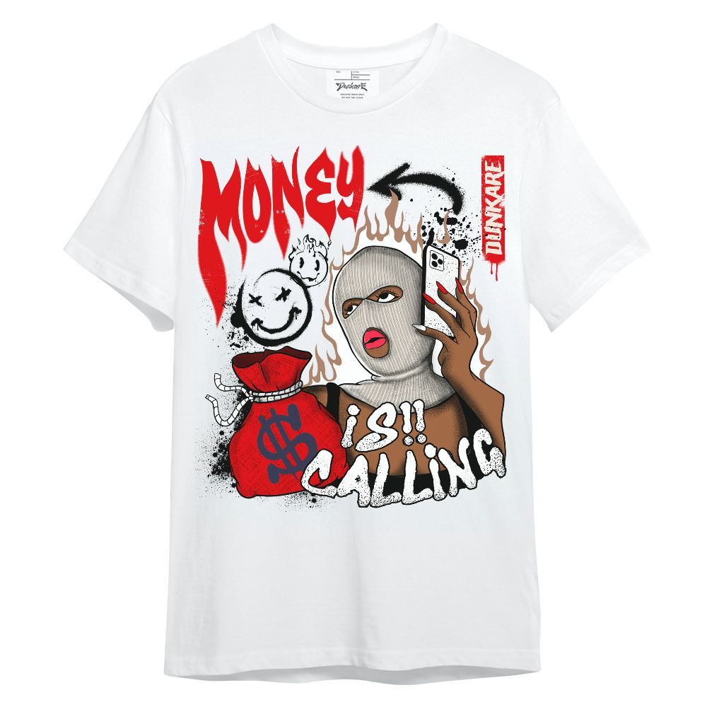 Shirt To Match Low OG Howard University 1s - Money Is Calling Graphic Unisex Shirt