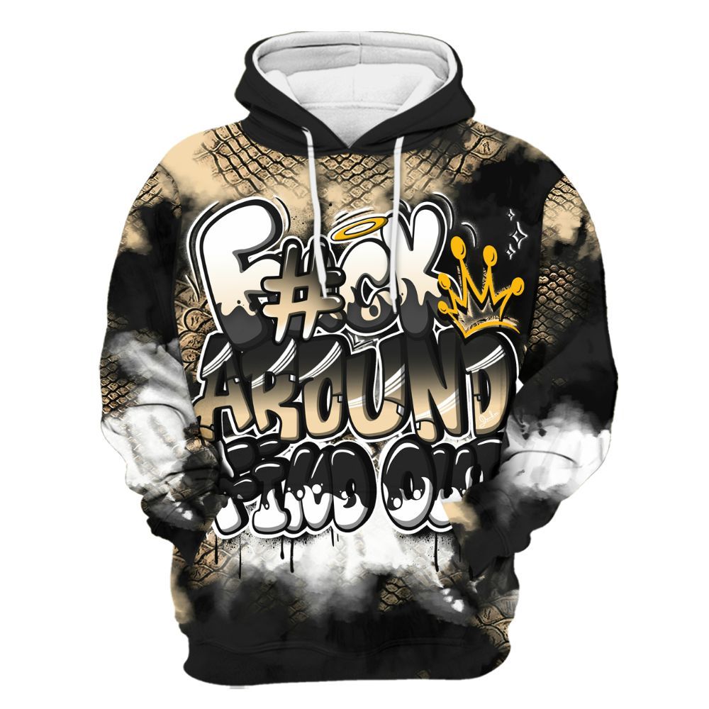 Hoodie To Match Kobe 9 EM Mambacita - Tie Dye FK Around Find Out All Over Print