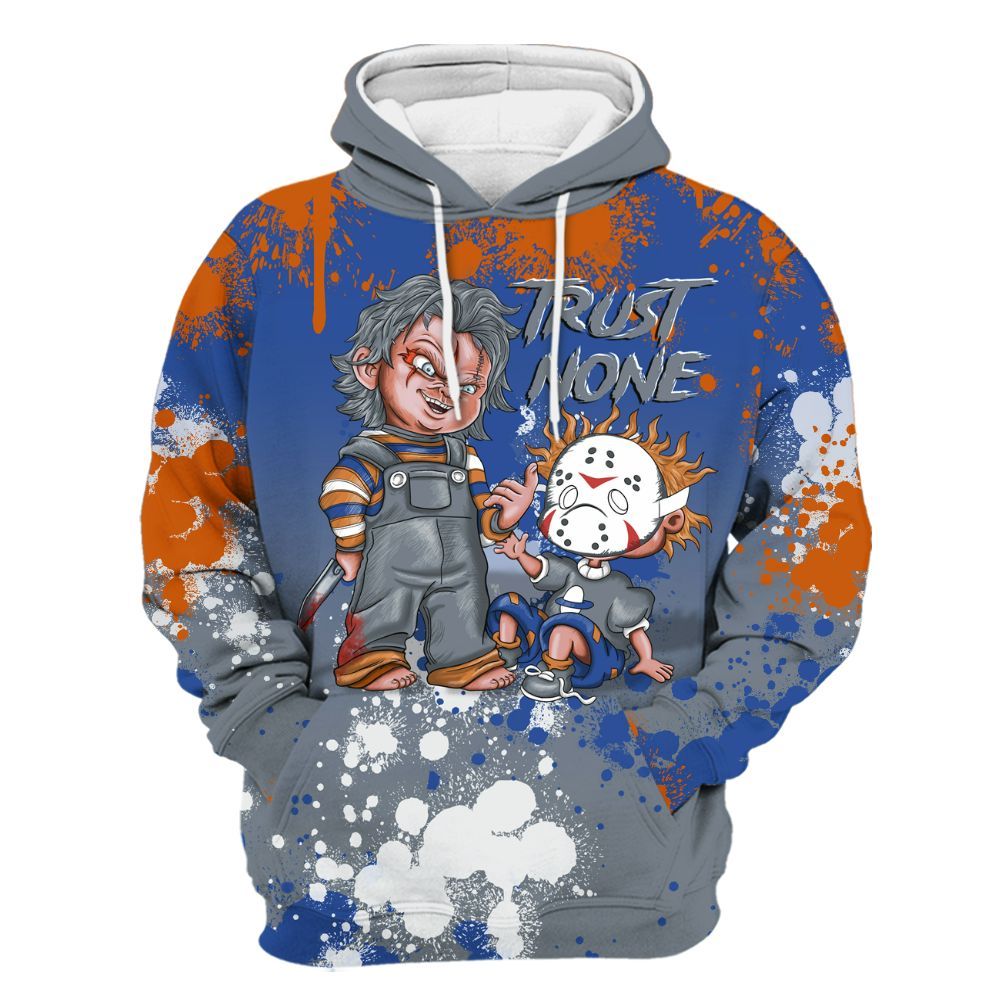 Hoodie To Match RS-X GS League - Trust No One Scary All Over Print