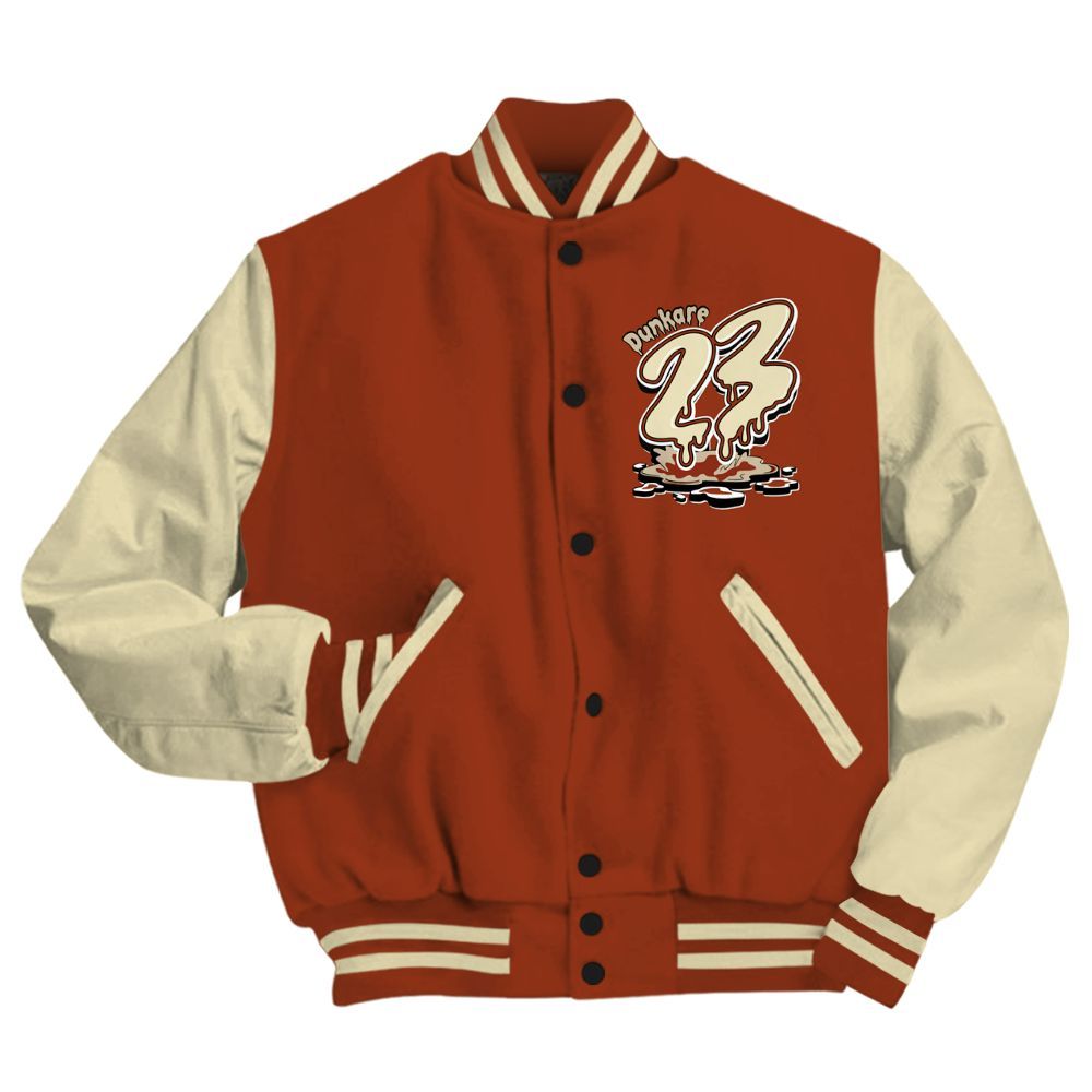 Varsity Jacket To Match Retro Eastside Golf 12s - Custom Name 23 Drip All Over Print