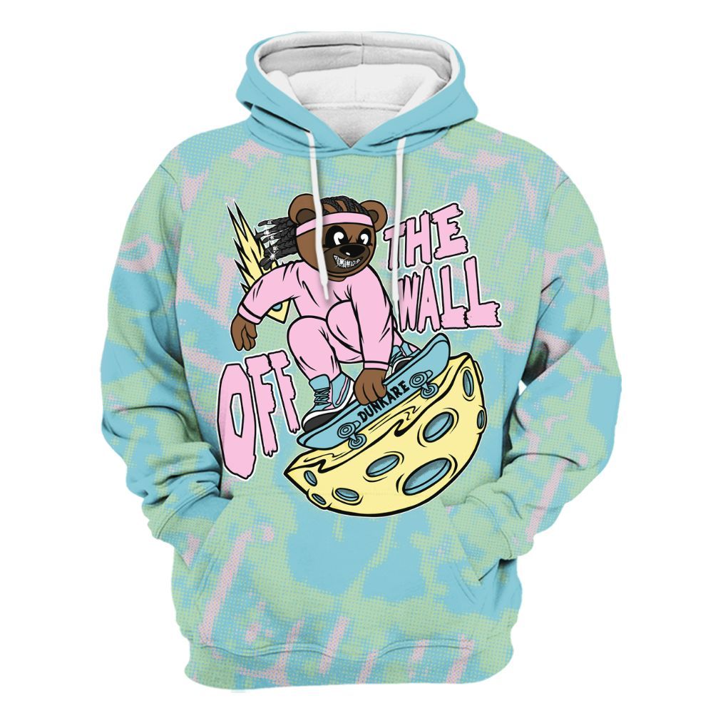 Hoodie To Match SB Dunk Low Visty - Quirky Bear Street All Over Print