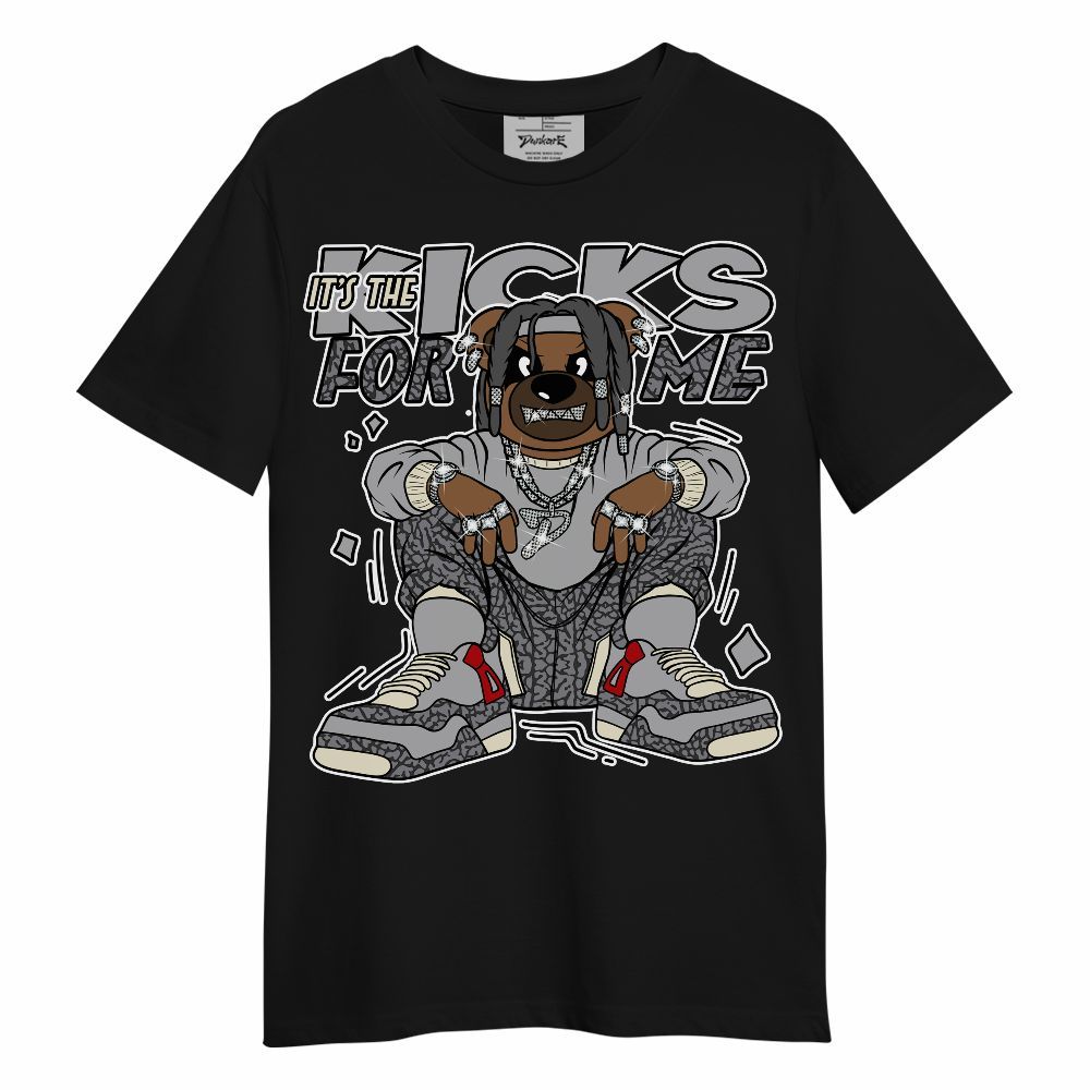 Shirt To Match Cement Grey 3s - Sneakers Bear Unisex Shirt