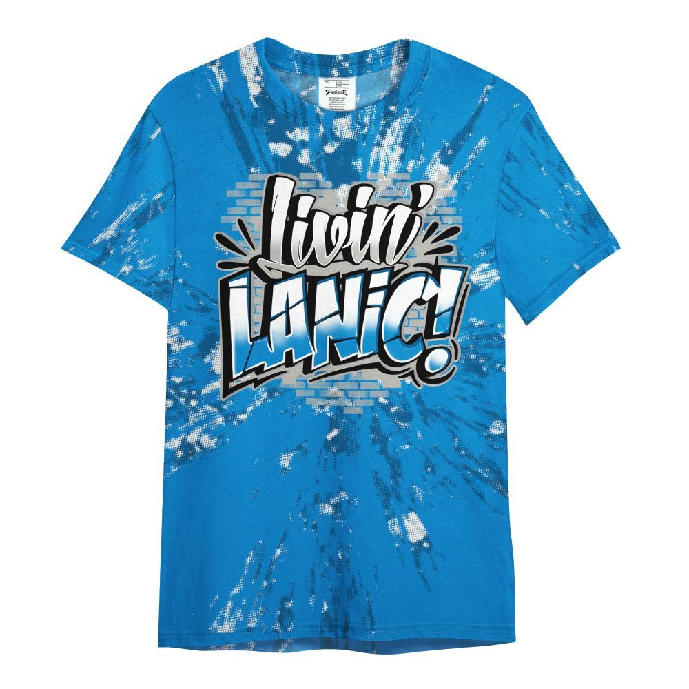Shirt To Match Industrial Blue 4s - Living Large Graphic Luxury All Over Print