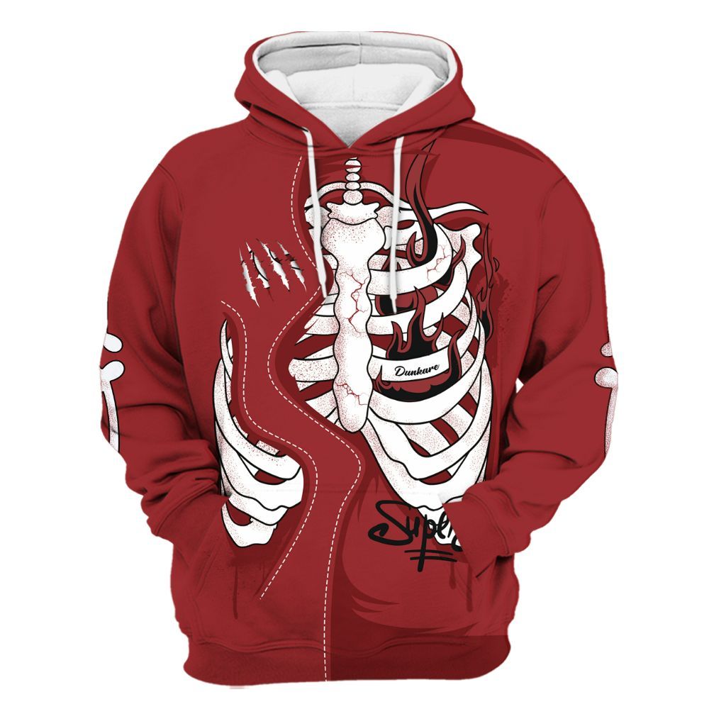 Hoodie To Match Alternate Flu Game 12s - It's The Kick For Me All Over Print