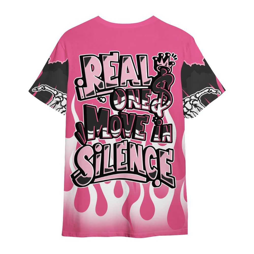 Shirt To Match Air Max SNDR Hyper Pink - Ones Move In Silence Graphic Trapped All Over Print