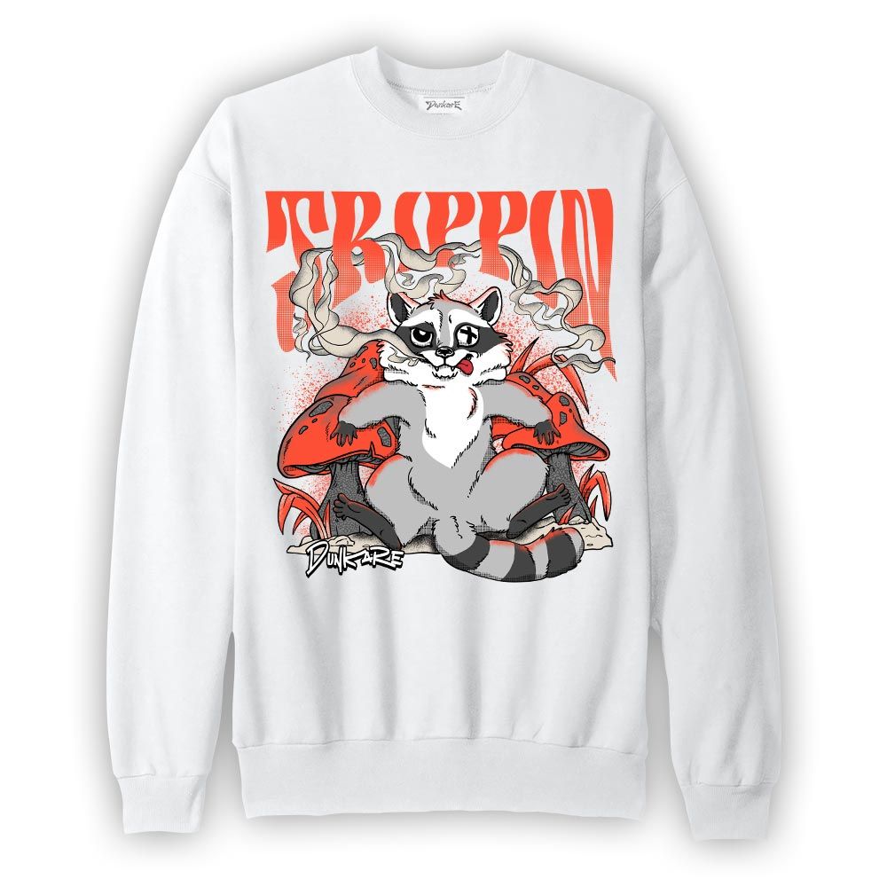 Sweatshirt To match Georgia Peach 3s Sweatshirt - Trippin Raccoon Graphic 1405 DNY