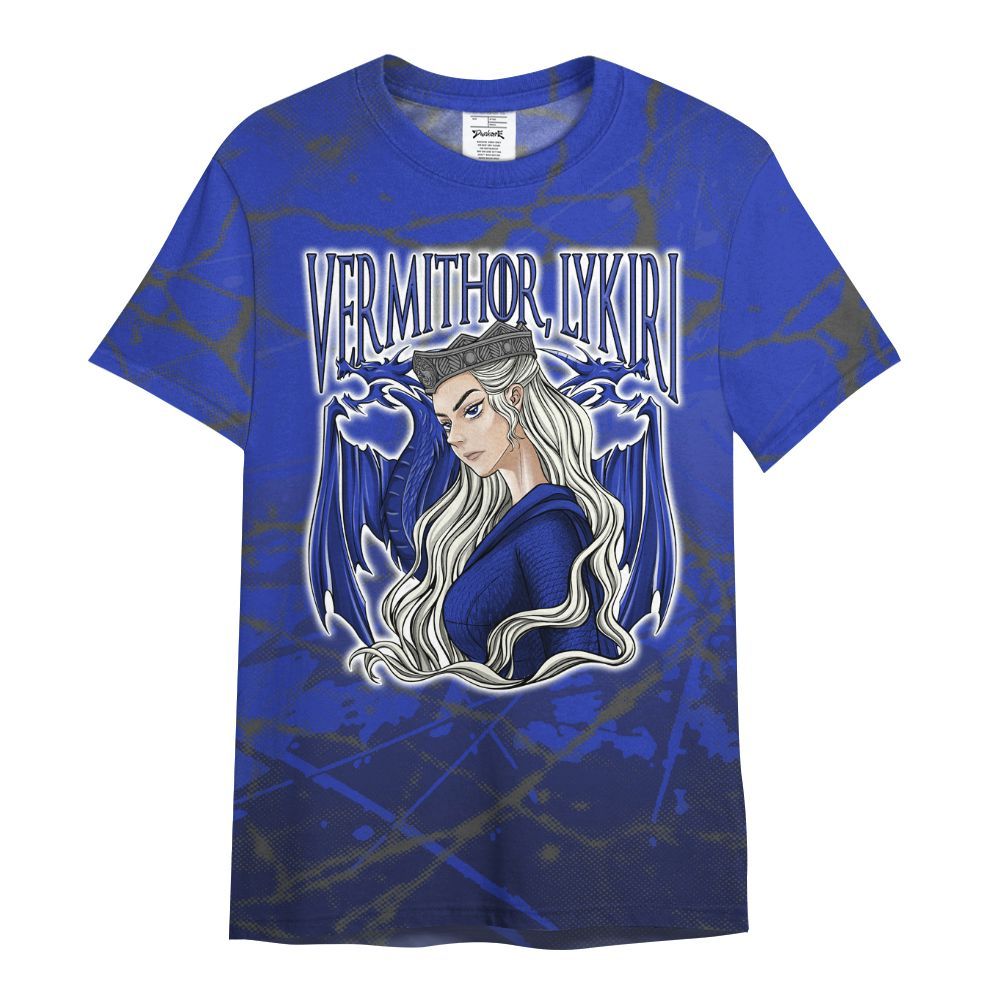 Shirt To Match Air Max Plus Black Racer Blue - Dragon's Mom! Profound All Over Print