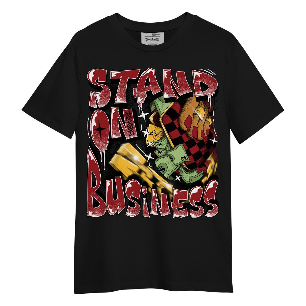 Shirt To Match Alternate Flu Game 12s - Stand Business Graffiti Money Graphic