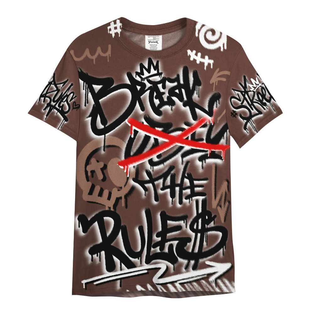 Shirt To Match KD 4 Christmas - Break Rules Streetwear All Over Print