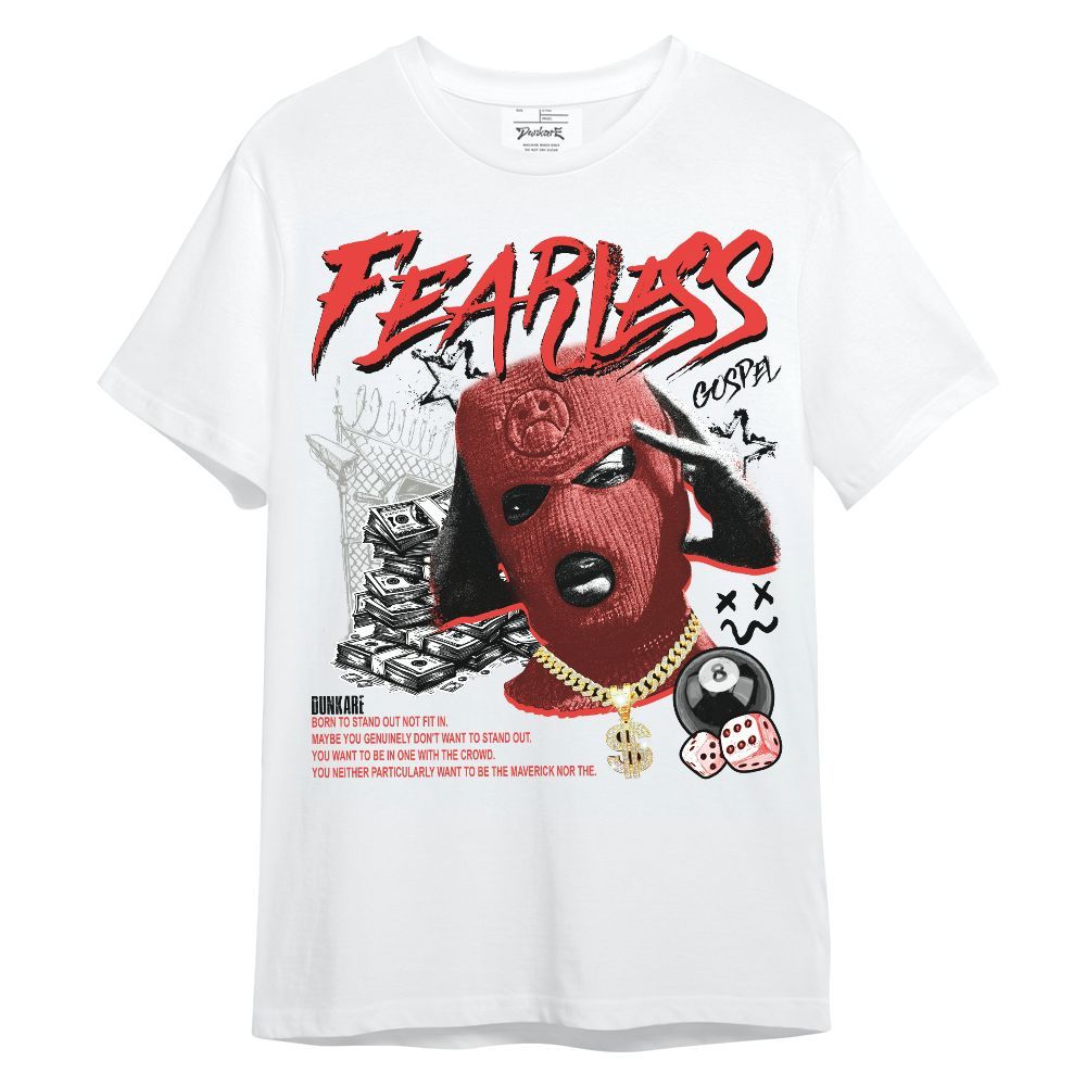 Shirt To Match Vomero 5 Bright Crimson - Fearless Gospel Streetwear Money Unisex Shirt