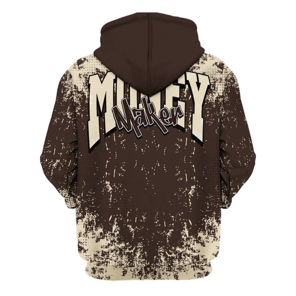 Hoodie To Match 2025 Retro Earth 5s - Move In Silence Money Street Retro All Over Print