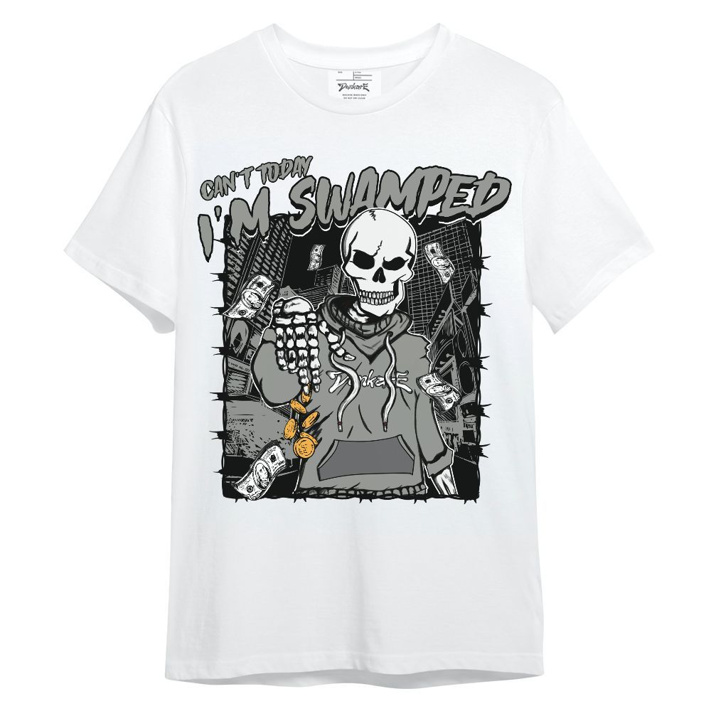 Shirt To Match Paris Cement Grey 4s - Can't Today I'm Swamped Unisex Shirt