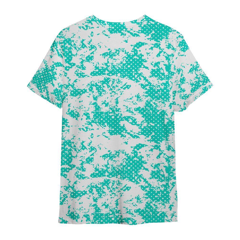 Shirt To Match Dunk Low Clear Jade - Show Me The Money Retro All Over Print