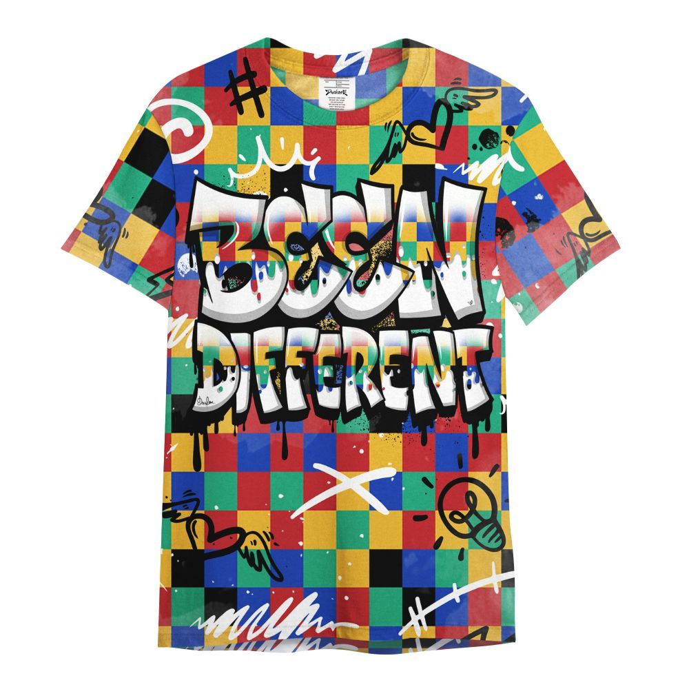 Shirt To Match Air Rainbow Weave - Drip Been Di2ferent All Over Print