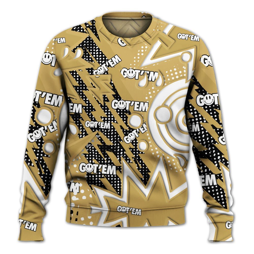 Sweatshirt To Match Craft Paris 6s - Retro Vintage 90s All Over Print