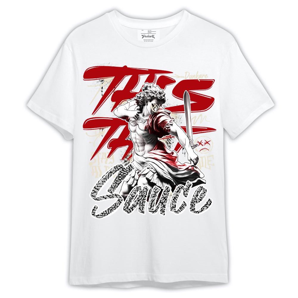 Shirt To Match Cement Grey 3s - This That Sauce Shirt Outfit