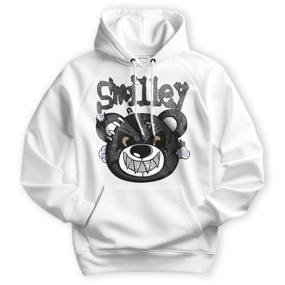 Sweatshirt To Match Reverse Black White 6s Hoodie - Smilley Bear Hoodie Unisex