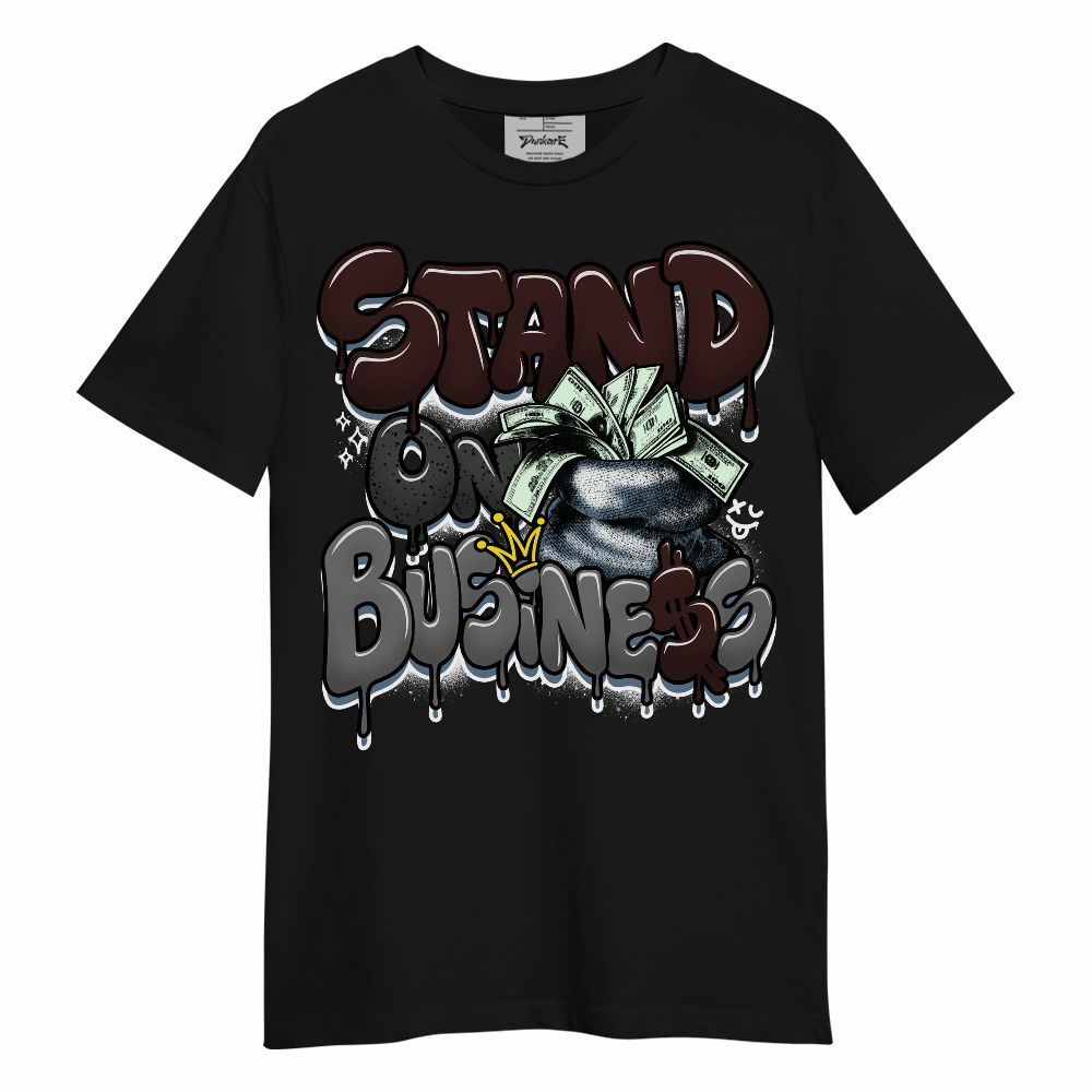 Shirt To Match Burgundy 5s - Stand Business Unisex Shirt