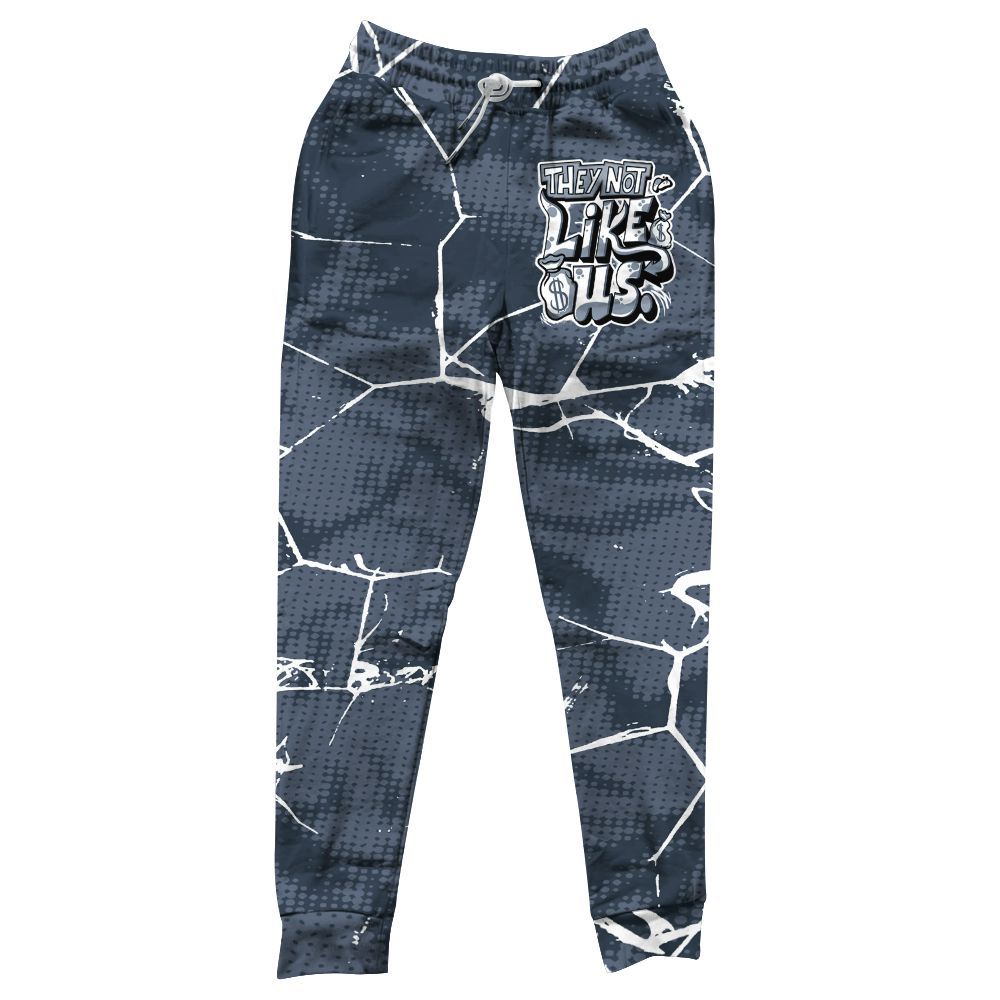 Sweatpant To Match Low Diffused Blue 11s - Dislike Us Graphic All Over Print