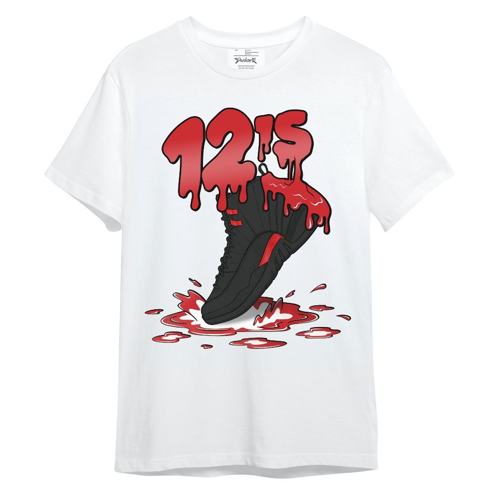 Shirt To Match Bloodline 12s - Sneaker Sludges Drip Graphic