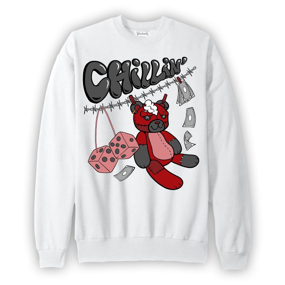 Sweatshirt To match Red Taxi 12s Sweatshirt - Chillin Hugz Graphic