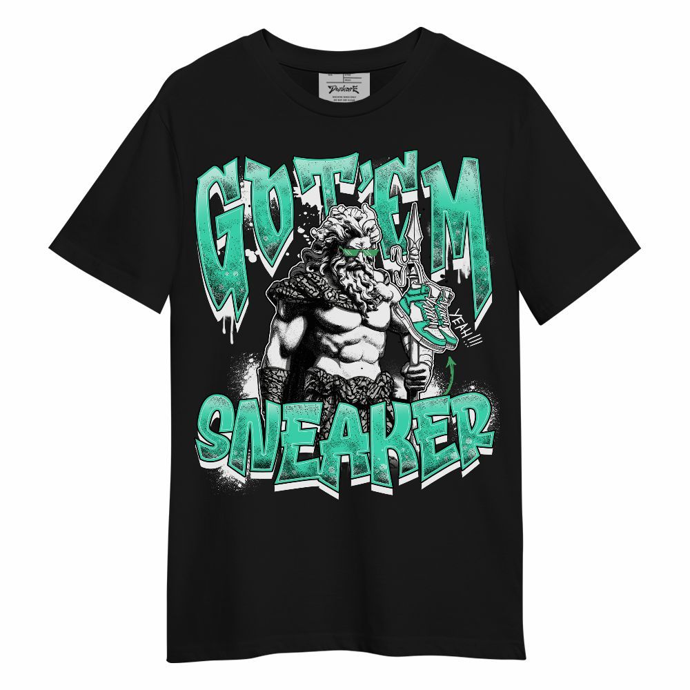 Shirt To Match Black Green Glow 3s - Got'Em Sneaker Green Glow 3s Unisex Shirt