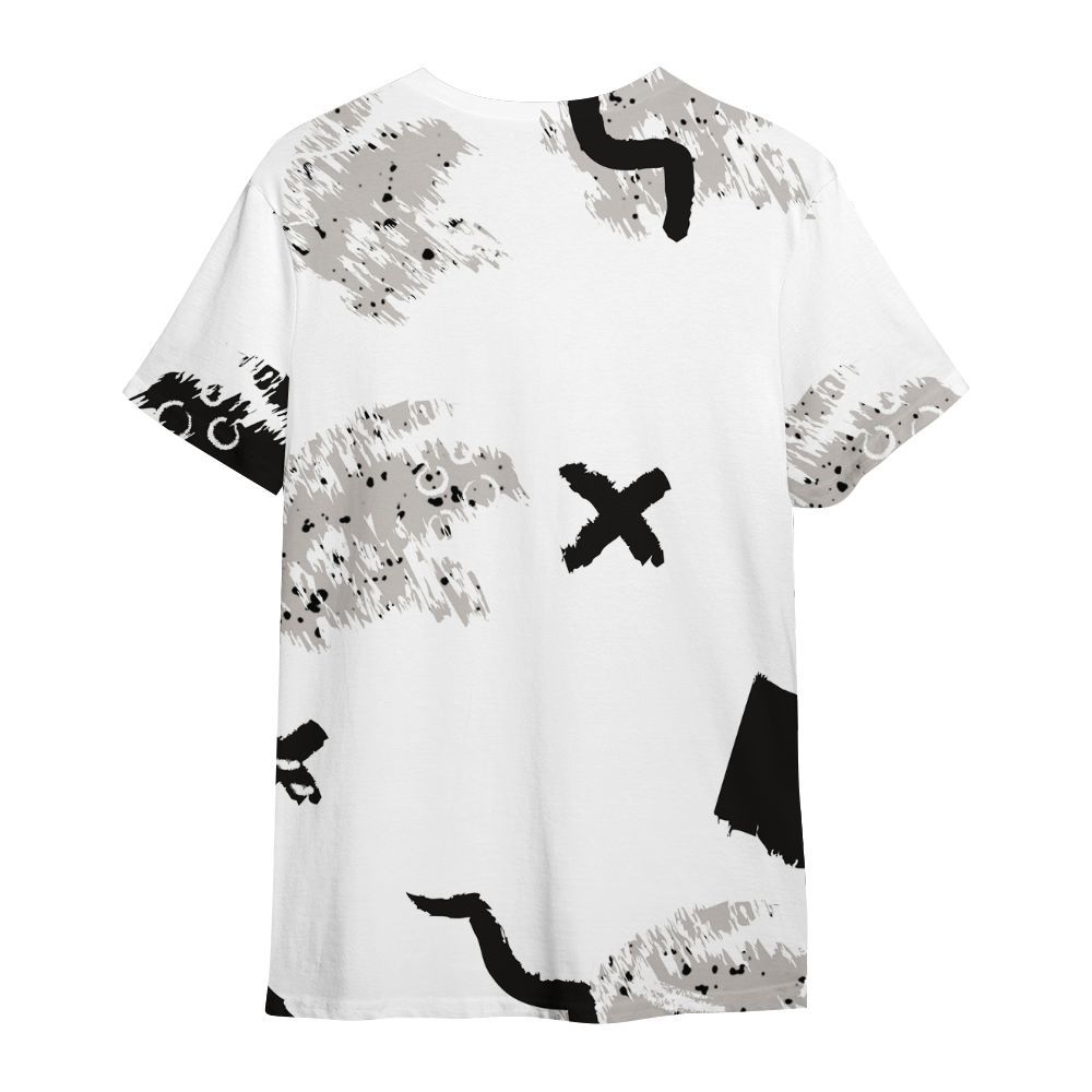 Shirt To Match Retro Reverse Metallic 5s - Hustle Grind Pray Graphic Street Style All Over Print