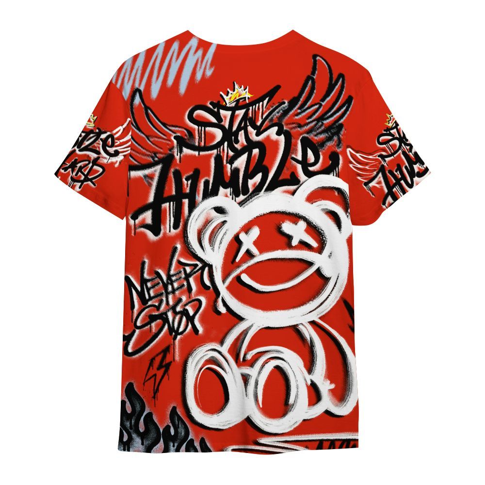 Shirt To Match Retro Cherry 11s - Humble Drip Streetwear Graffity All Over Print